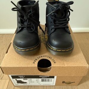 Dr. Martens Kids Black Boots